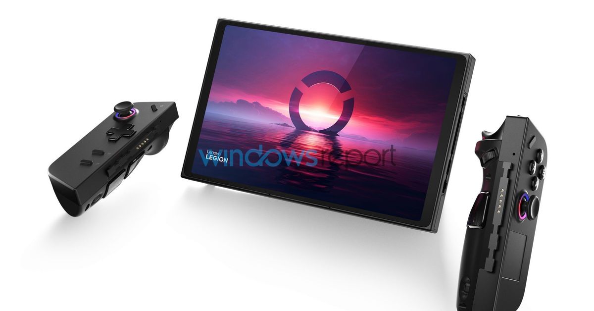 Leaked images reveal Lenovo’s Steam Deck competitor with a hint of the Switch