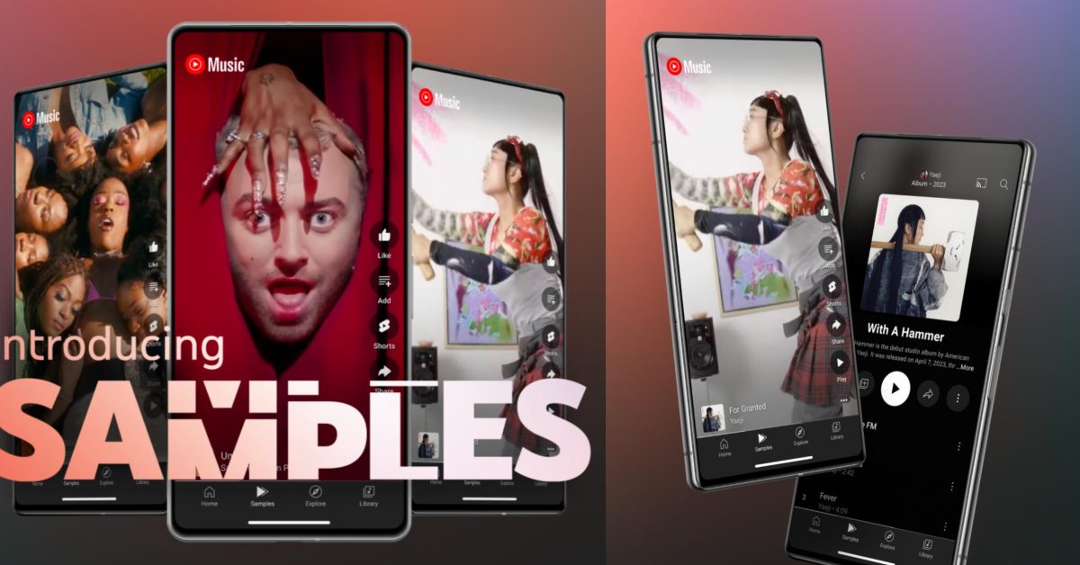 ‘Samples’ is a new way to discover YouTube Music’s deep library, not Shorts