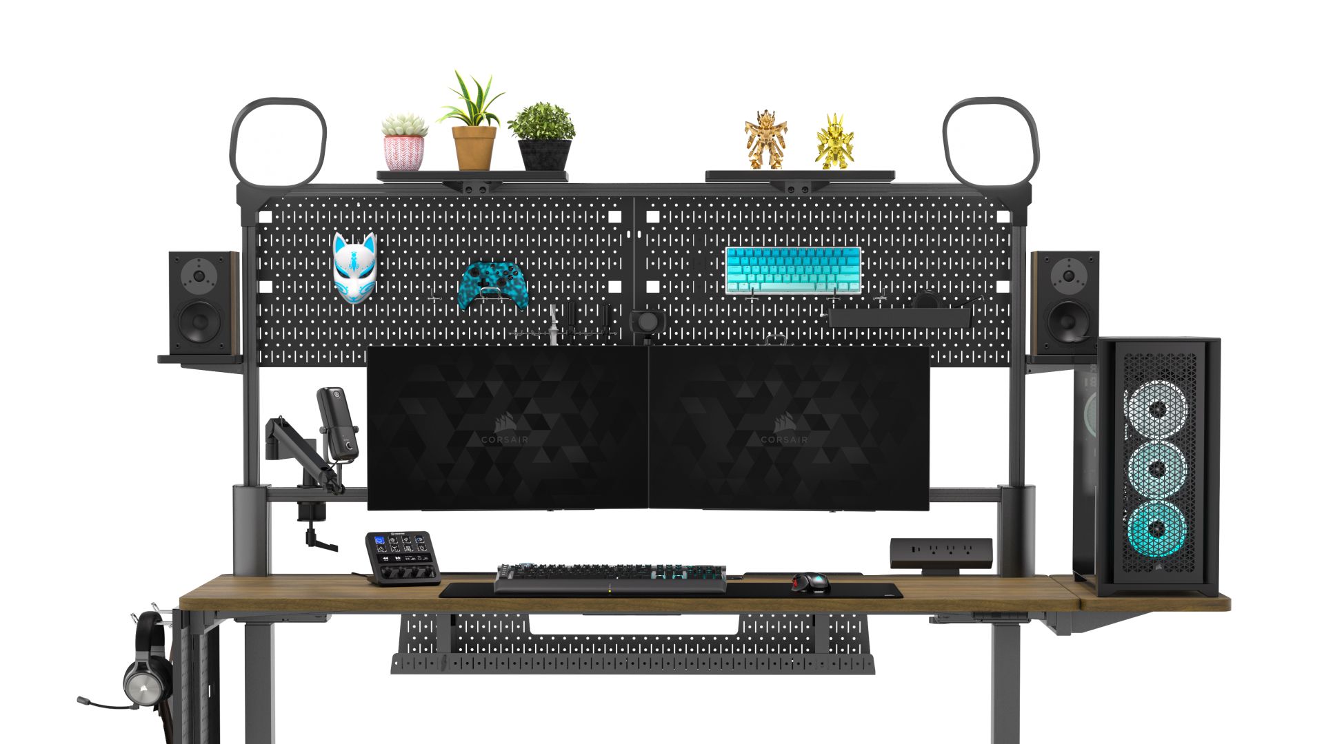 Corsair’s Modular Standing Desk Matches Your Ever-Changing Setup