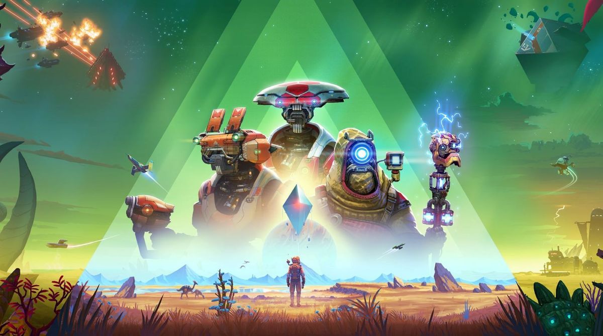 No Man’s Sky Echoes update features its first new race, a bunch of robots
