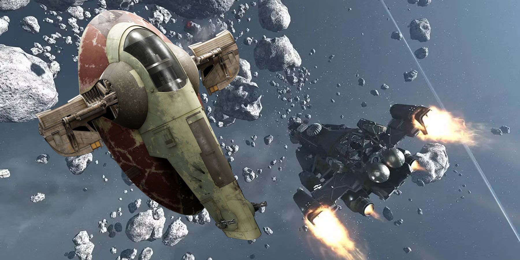 Starfield Player Builds Boba Fett’s Ship From Star Wars