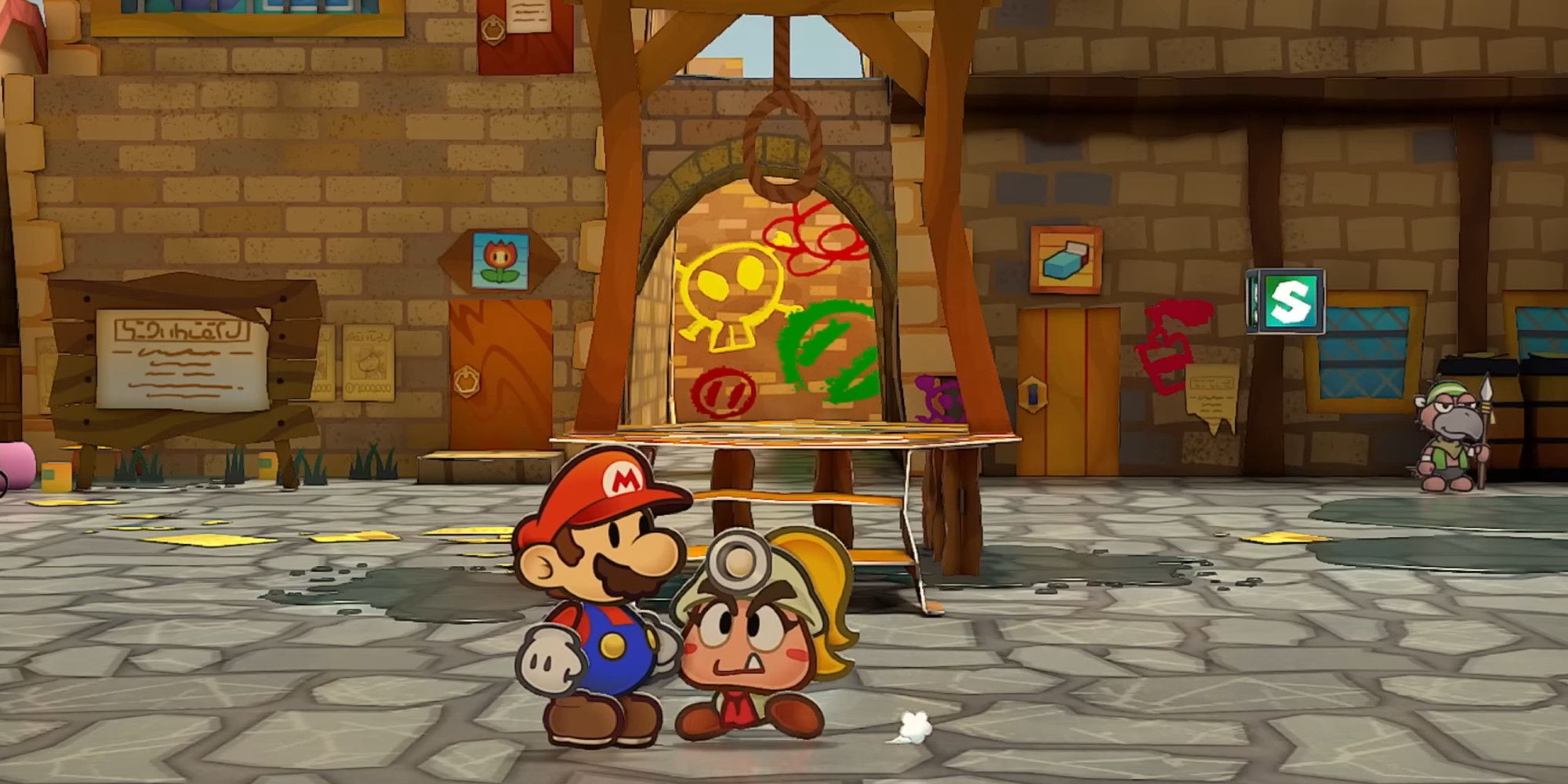 Paper Mario Fans Can’t Wait To Hang Mario In The Thousand-Year Door Remake