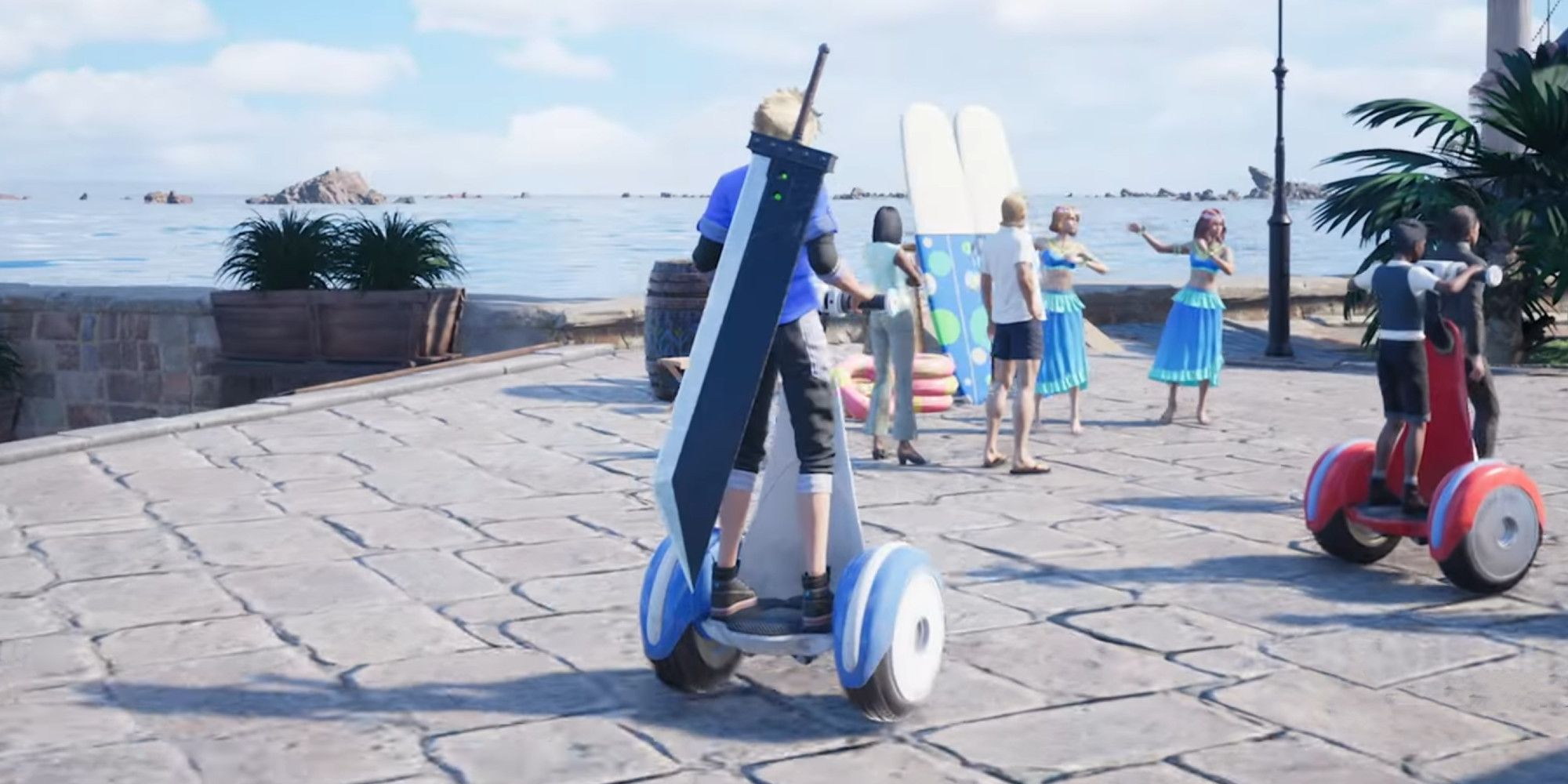 Final Fantasy 7 Fans Are Bullying Cloud Over His Segway In Rebirth