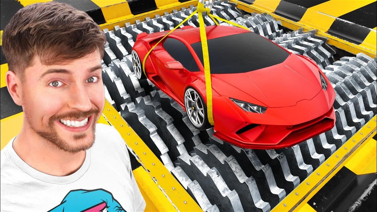 From Throwing a $1 Car Off a Cliff to Locking Down a Bridge for a $100,000,000 Car, MrBeast Straps in the World’s Most Extreme Cars