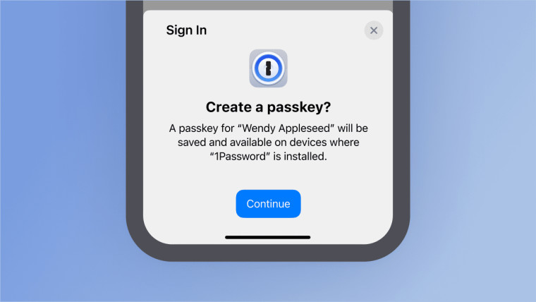 1Password brings passkey support for iOS 17 users in the latest update