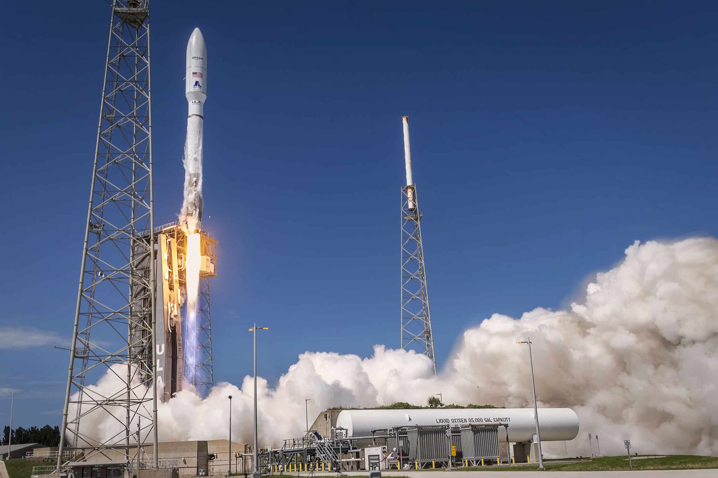 Amazon Launches the First Satellites of Its New Internet Venture