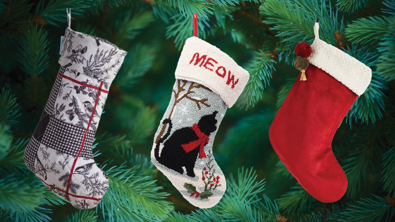13 Cute Christmas Stockings For Your Mantel