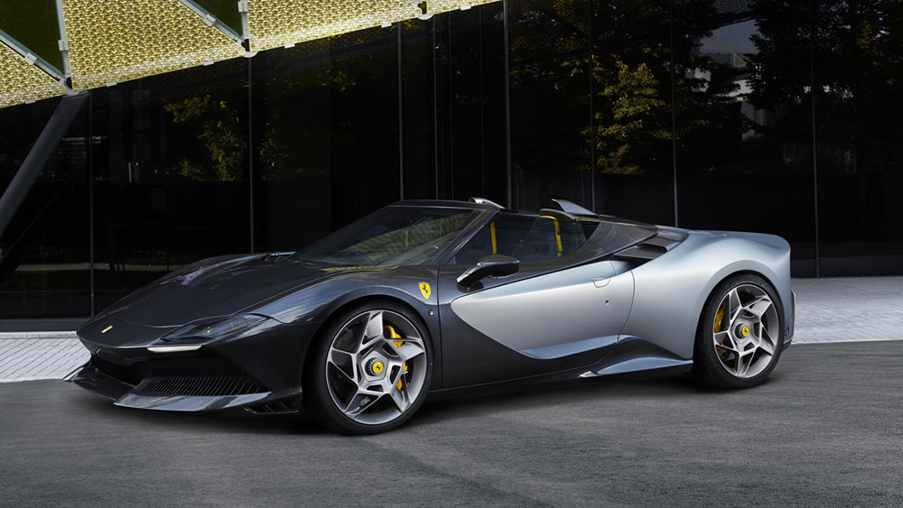 Ferrari’s Special Projects Team Turned the F8 Spider Into a Stunning Two-Tone Roadster Called the SP-8