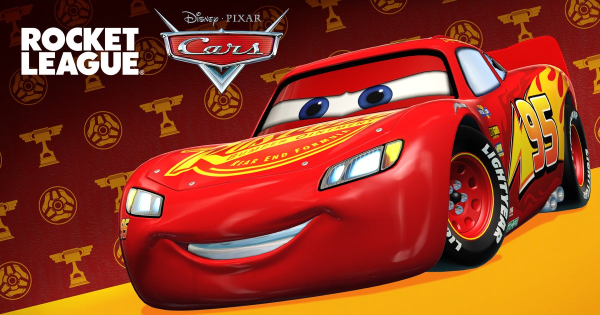 The Lightning McQueen Car Body and Other Cosmetics Hit the Soccar Pitch in Rocket League