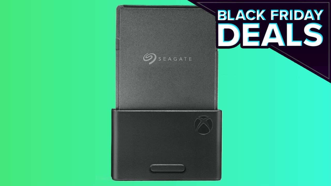 Xbox Series X Seagate Storage Expansion Cards Get Big Discounts For Black Friday
