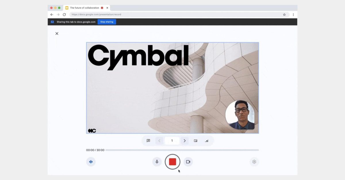 Google Slides getting built-in presentation recording tool