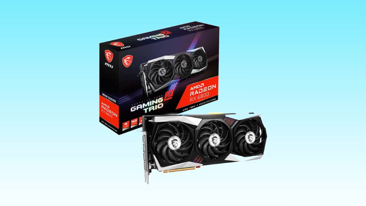 RX 6800 gaming GPU gets a hefty price cut in Amazon deal well before Black Friday