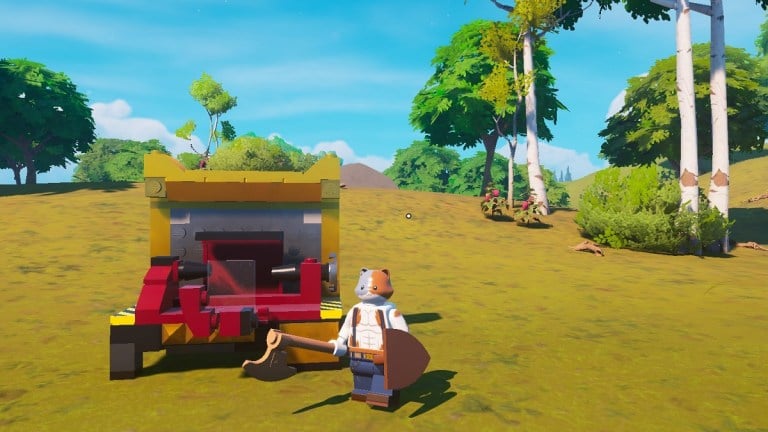 How to upgrade your Forest Axe in LEGO Fortnite
