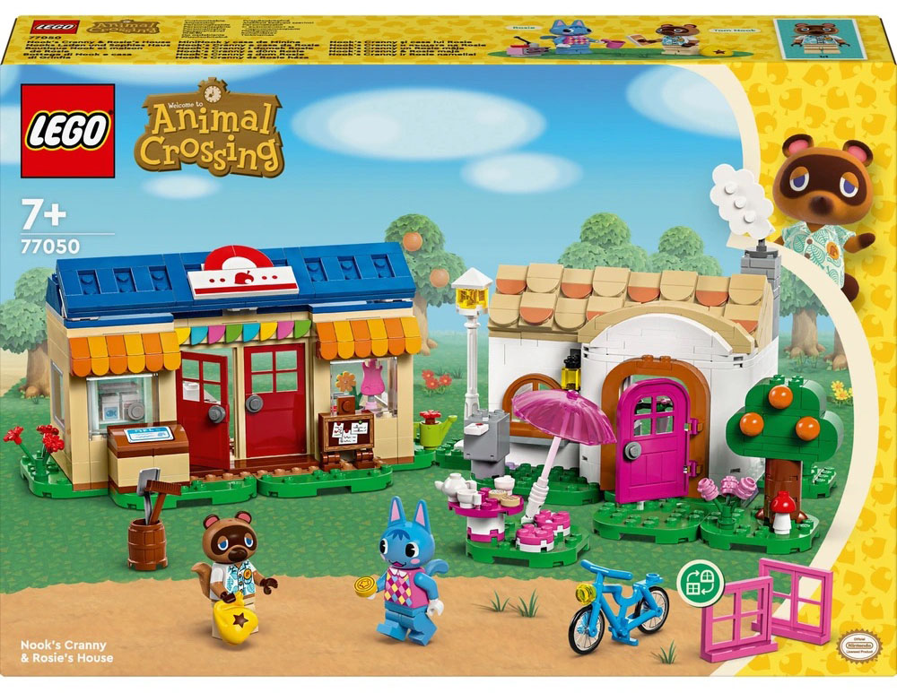 LEGO Animal Crossing Official Box Arts Revealed