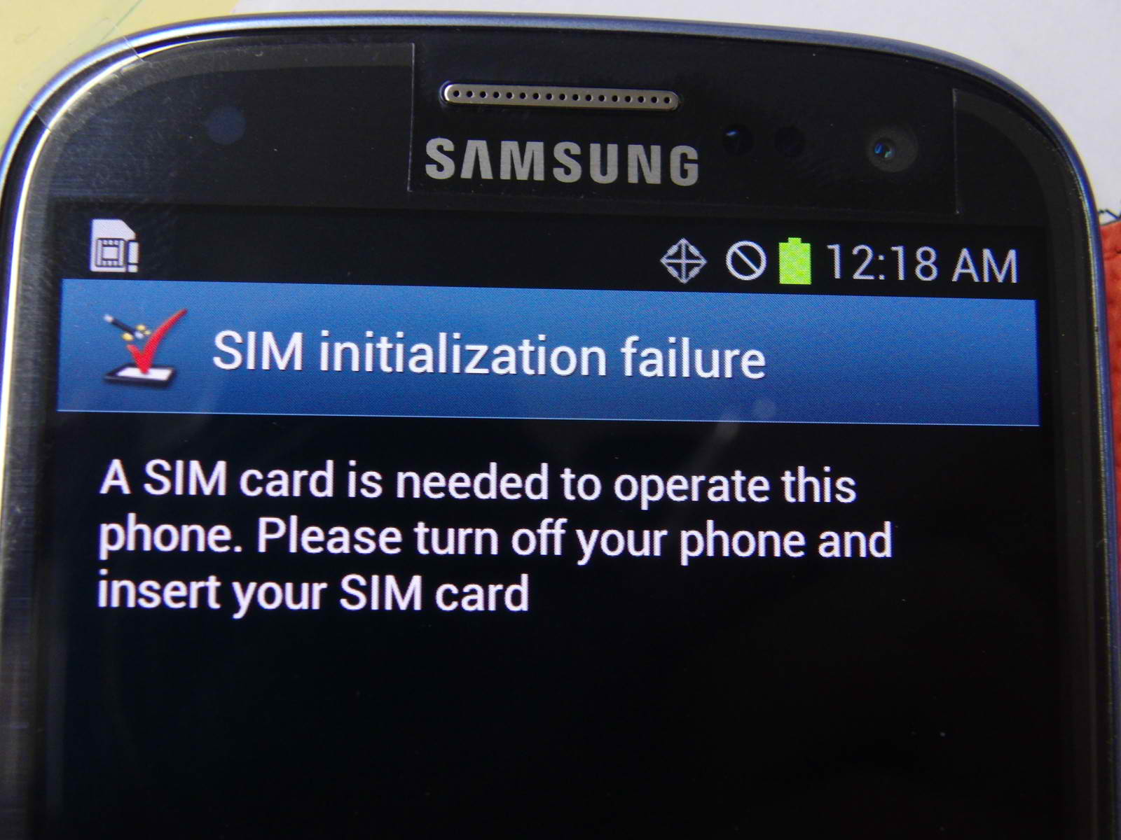 “Insert SIM Card To Access Network Services” Error -How To Fix It