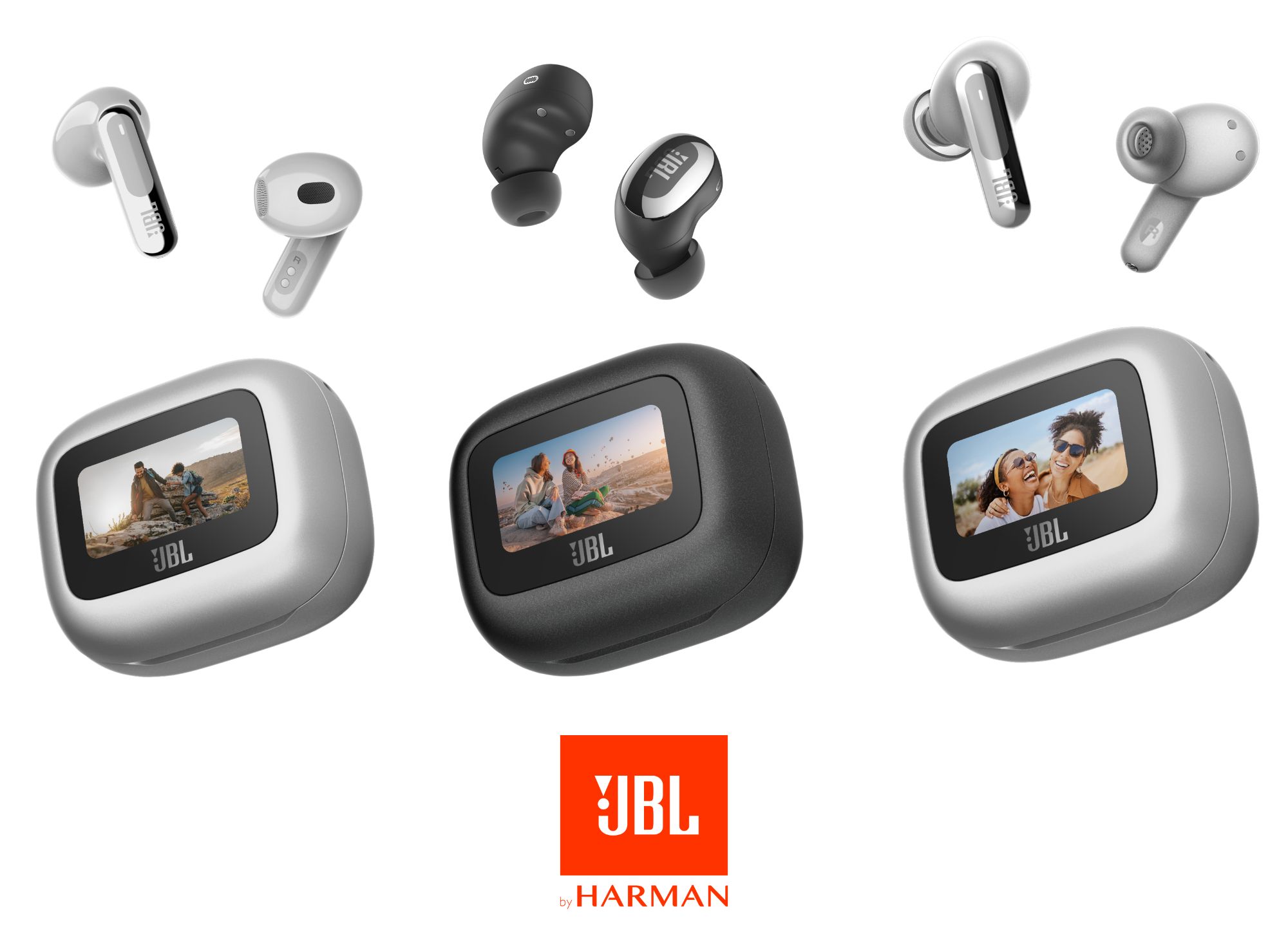 The JBL Live 3 earbuds expand popular touchscreen case with three earbud shapes