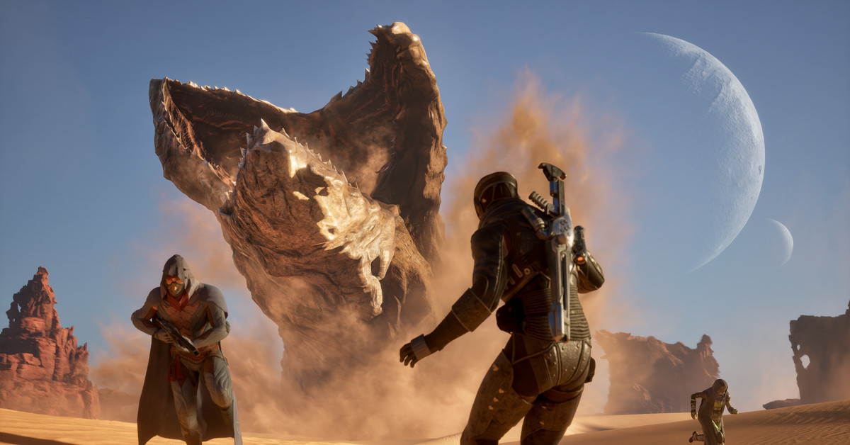 Arrakis looks dangerous as ever in survival game Dune: Awakening