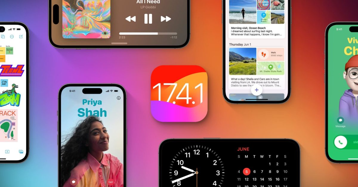 Apple quietly releases revised build of iOS 17.4.1
