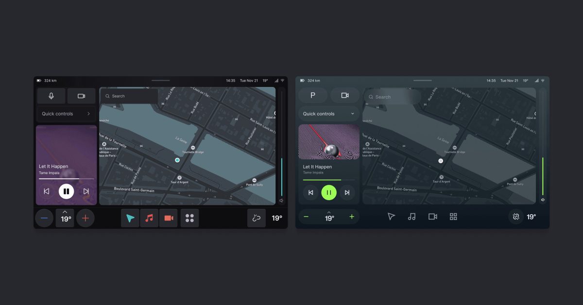 Android Automotive gets slick, customizable UI theming in ‘SnappOS’