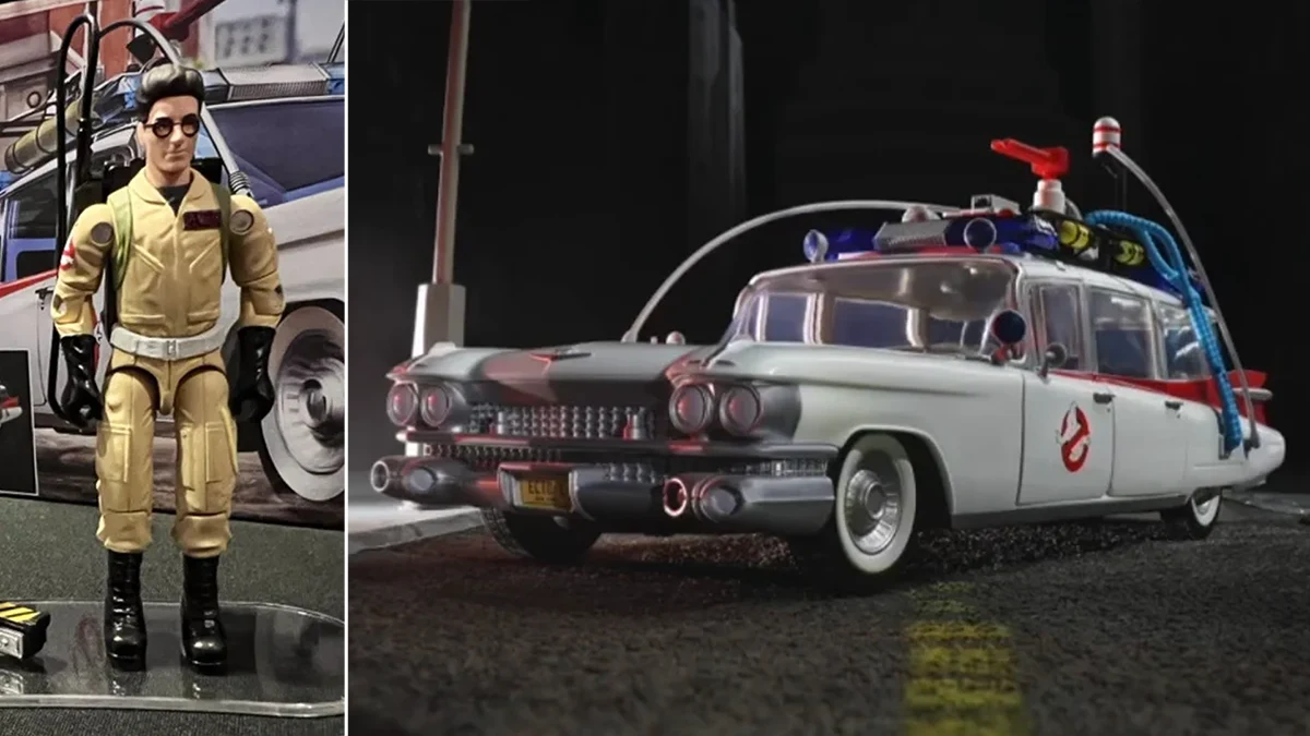 A closer look at Hasbro’s upcoming 3.75″ Ghostbusters figures and compatible Ecto-1 playset