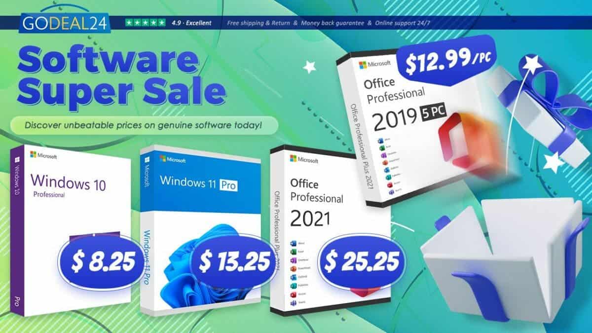 Software Super Sale: Grab License for lifetime Microsoft office for Only $15.05 per PC at GoDeal24