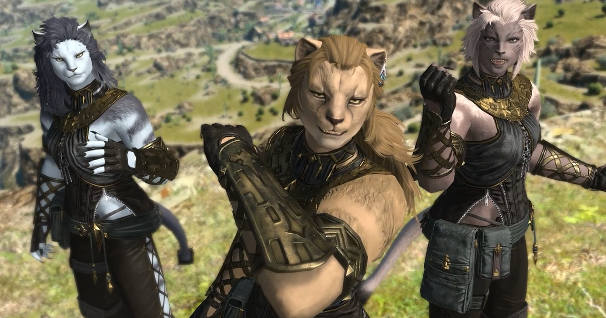 Final Fantasy 14’s Dawntrail benchmarking tool has players happy with its new playable catmoms
