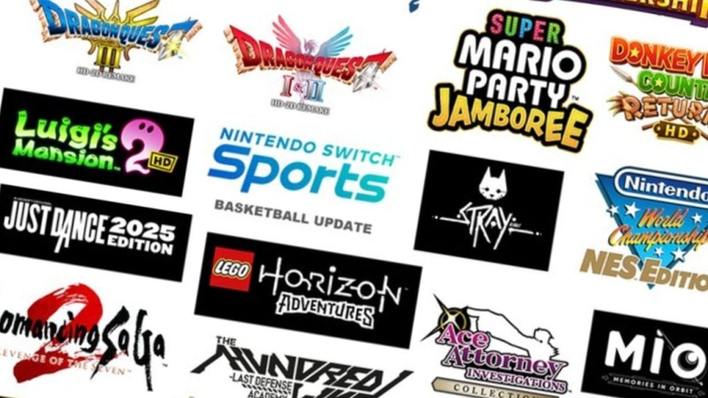 Nintendo Showcases All June 2024 Direct Games With Colourful New Graphic