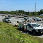 Highway 103 reopens, internet service disrupted in Halifax region after vehicle hits lines