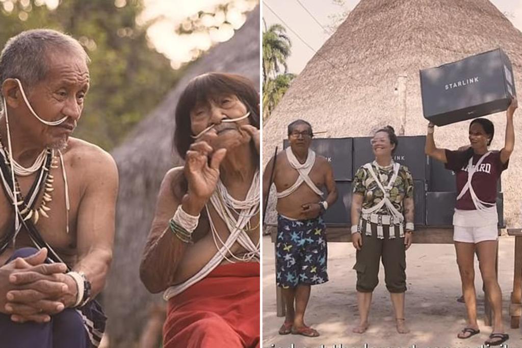 Remote Amazon tribe connects to Elon Musk’s Starlink internet service, become hooked on porn, social media