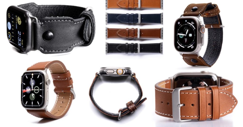 Best Leather Apple Watch bands now 30% off for 9to5 readers