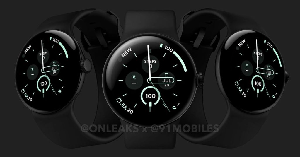 Leaked Google Pixel Watch 3 renders suggest it will get thicker but not bigger