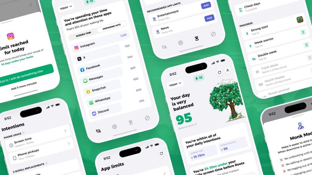 Roots introduces a screen time app for tracking ‘digital dopamine’
