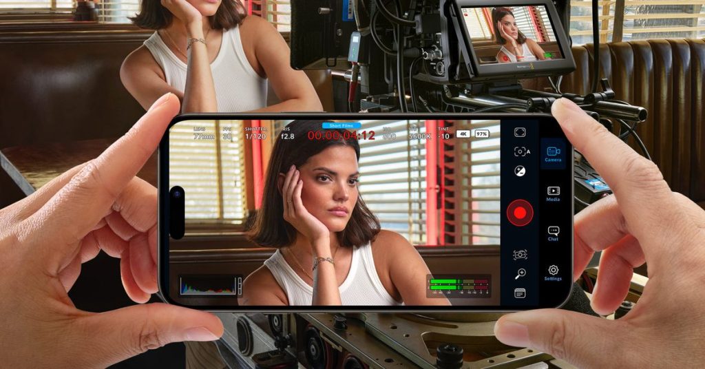 Blackmagic’s free camera app is now available on Android, but there’s a catch