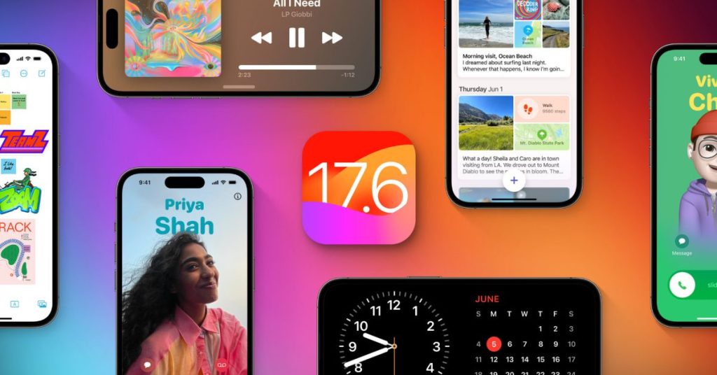 Apple releases iOS 17.6 developer beta 4, plus visionOS 1.3, more