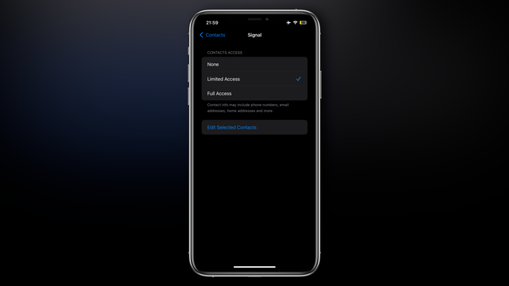 You Can Finally Control Which Contacts an App Can Access in iOS 18