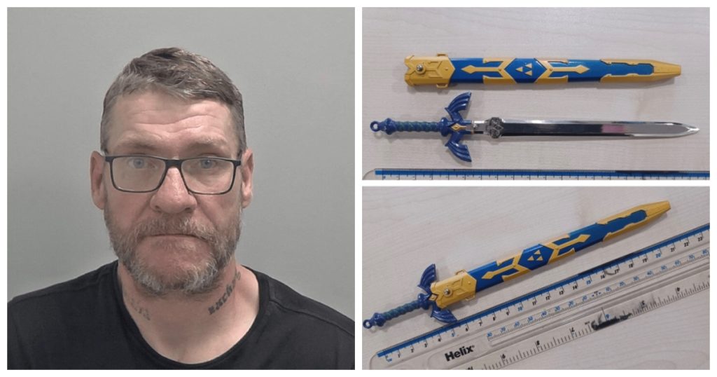 A Man Sent to Prison for 4 Months for Playing With a Toy Zelda Sword