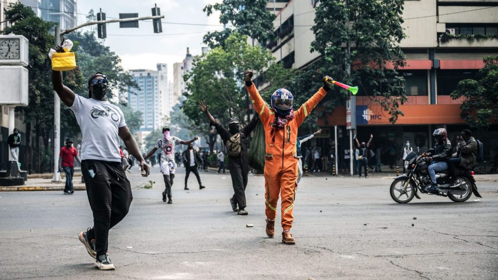 Kenya’s protests played out on walkie-talkie app Zello