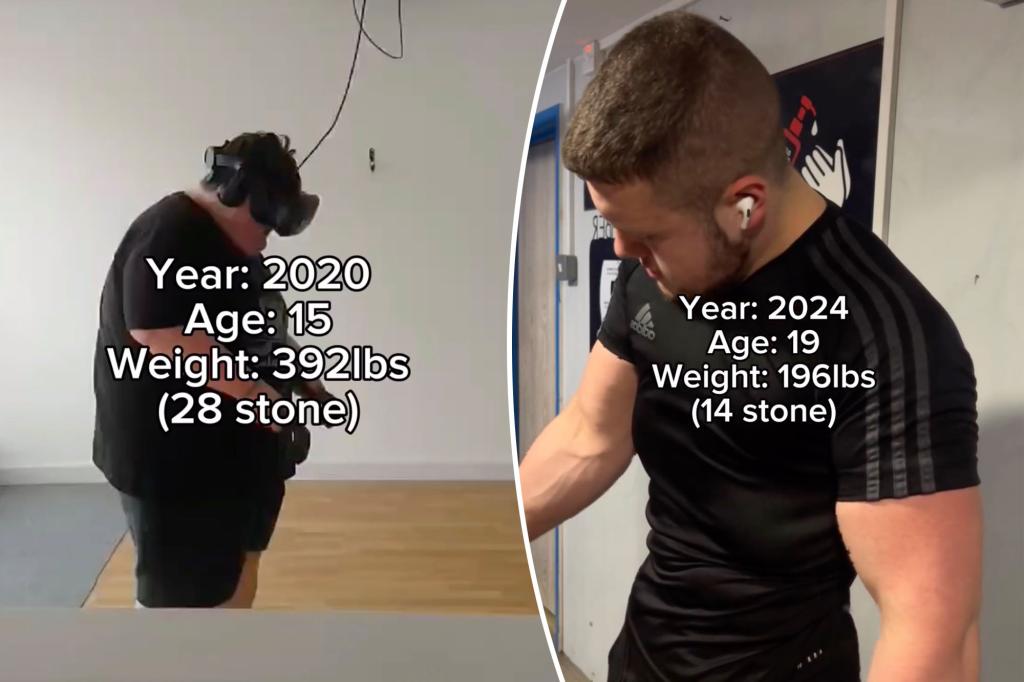 Teen who lost 200 pounds in 4 years reveals 4 secrets to success