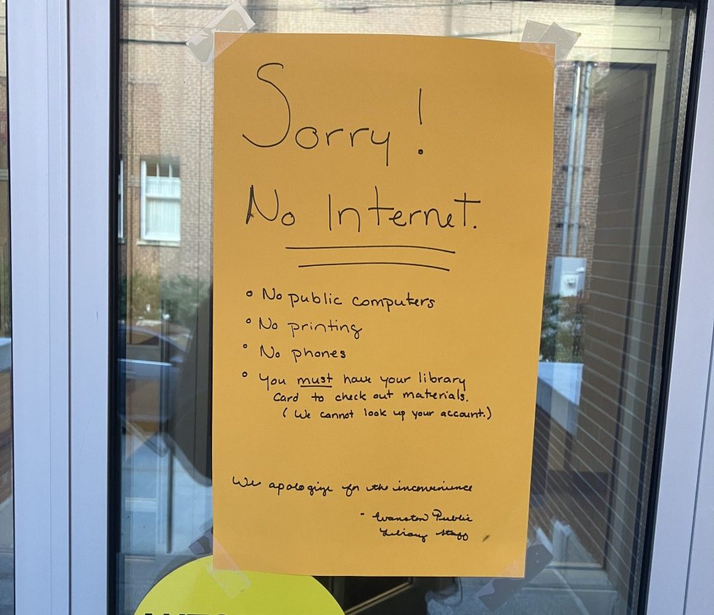 ‘Sorry! No Internet’: Many city sites offline after accidental severing of cable