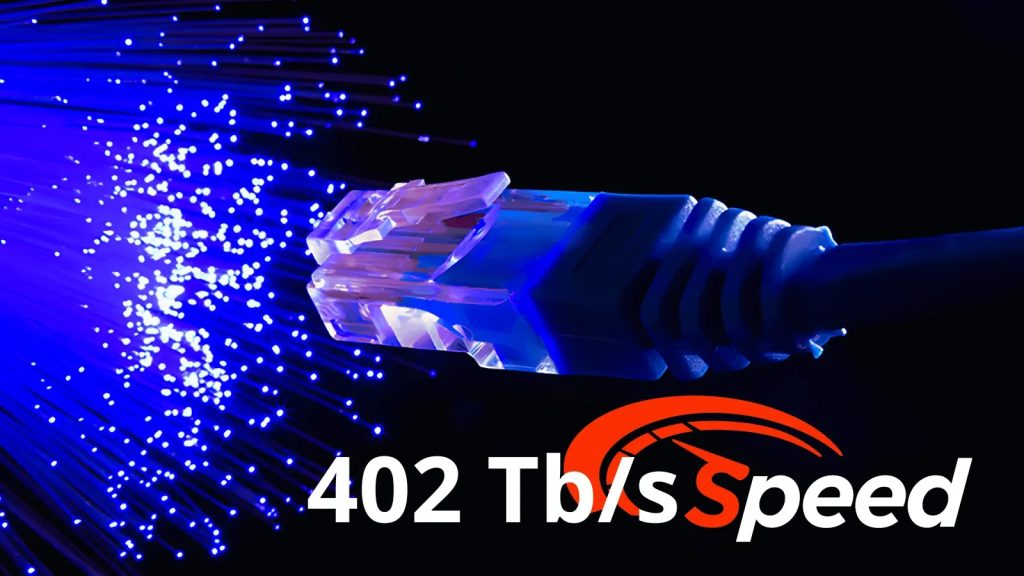 Japan Sets New Internet Speed Record of 402 Tb/s Via Optical Fiber