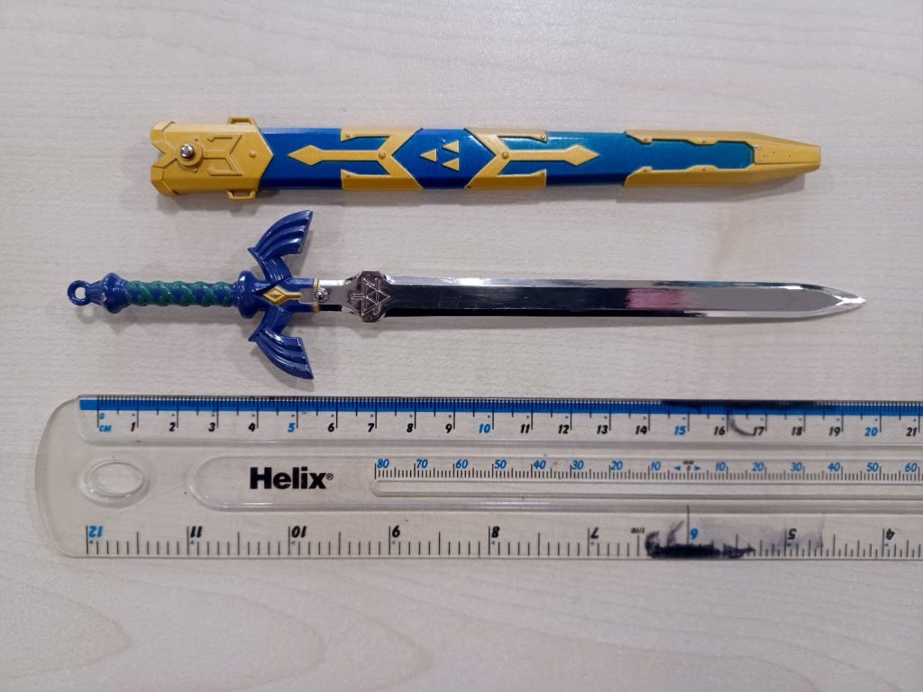 U.K. man jailed for carrying Legend of Zelda replica sword in public