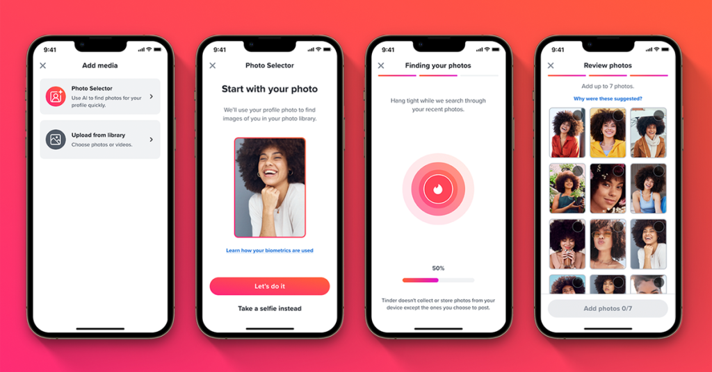 Tinder can now pick your dating profile picture for you