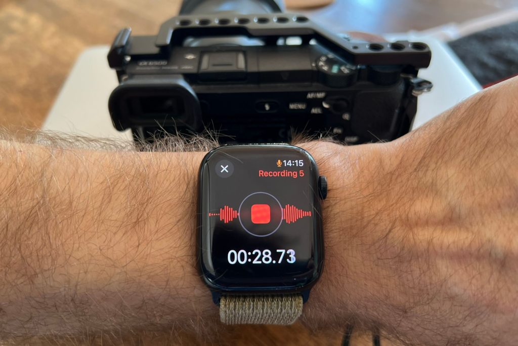 Why I Use My Apple Watch as a Microphone for Videos (and How)