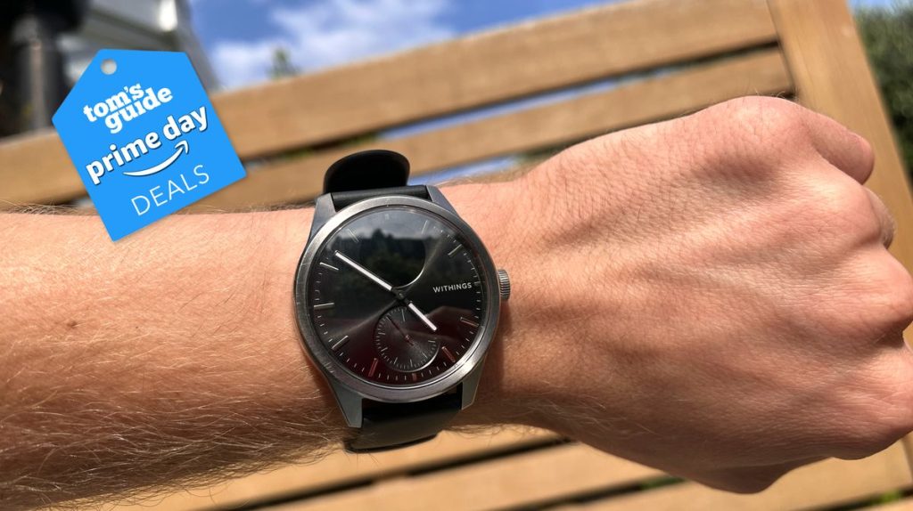 My favorite hybrid smartwatch is down to its lowest price right now for Prime Day — and the battery lasts a whole month