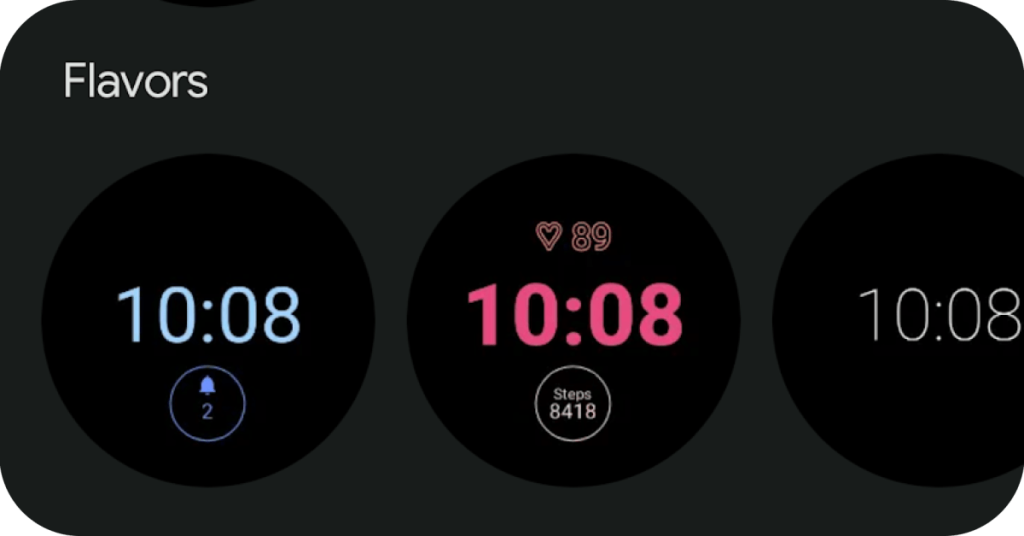 Wear OS 5 only supports the Watch Face Format