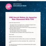 Aquarius Man Secrets by Relationship Astrologer Anna Kovach