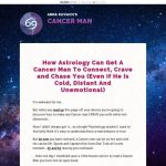 Cancer Man Secrets by Relationship Astrologer Anna Kovach