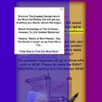 Mind Reality – Secrets of The Universe