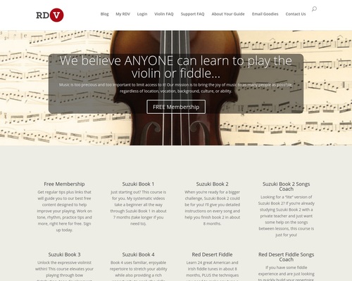 Online Violin and Fiddle Lessons from Red Desert Violin