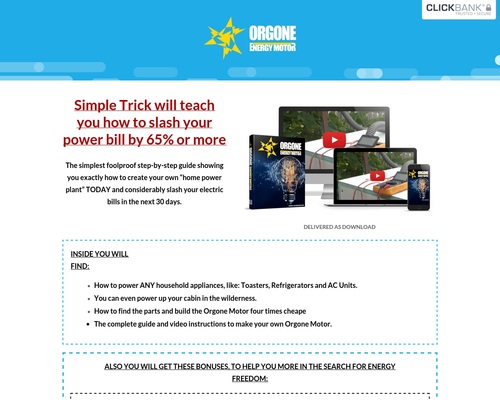 Orgone Energy Motor – Orgone Energy Motor